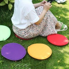 Portable Beach Camping Seat Mat Round Small Picnic Mat Outdoor Folding Seat Cush