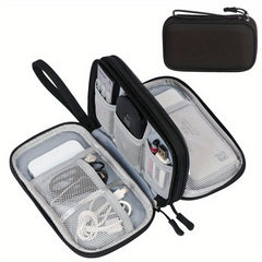 Travel Cable Storage Pouch, Waterproof Double Layer Carry Case