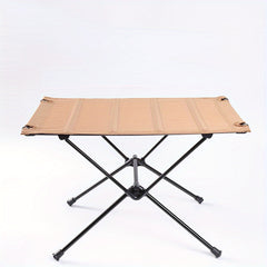 Outdoor Foldable Aluminum Alloy Cloth Table Camping Picnic Table