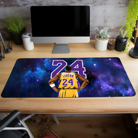 Legendary Basketball Player Mouse Pad - Starry Sky Design