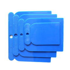4pcs Plastic Paint Hanging Tools Putty Scraper Set