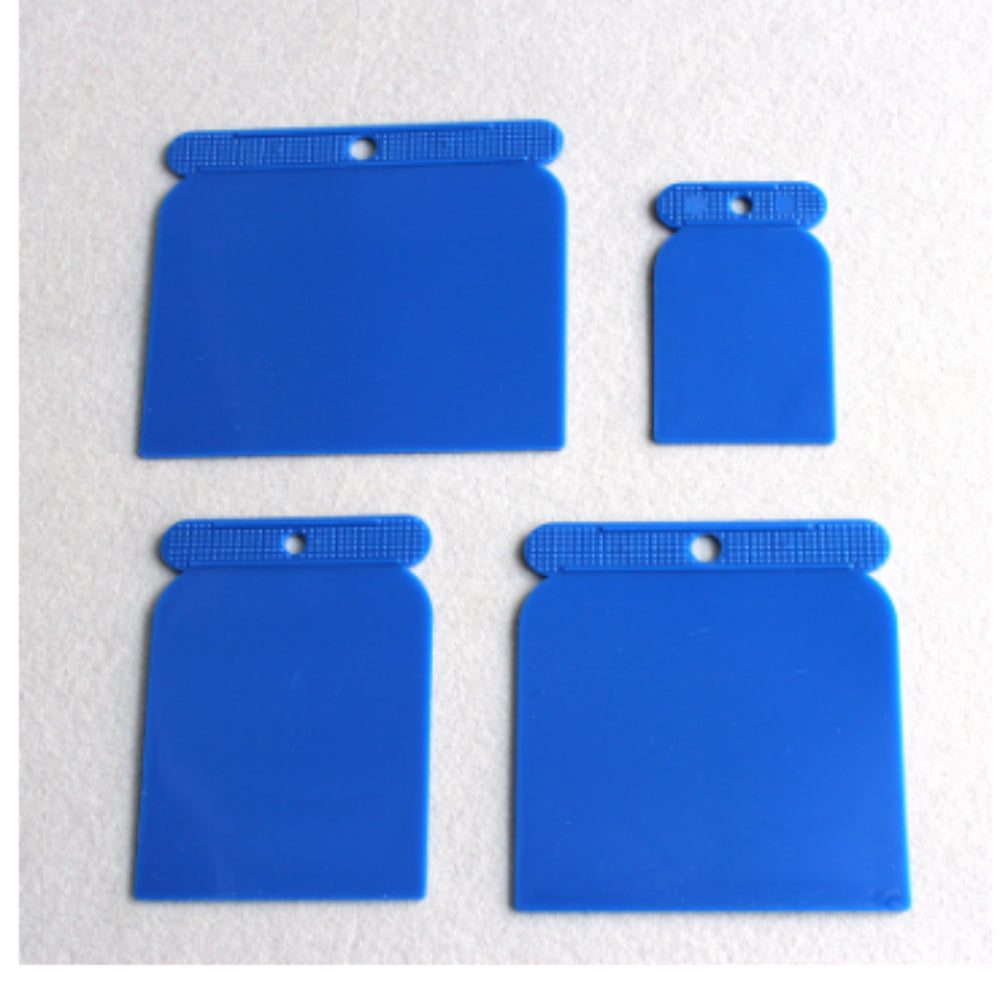 4pcs Plastic Paint Hanging Tools Putty Scraper Set