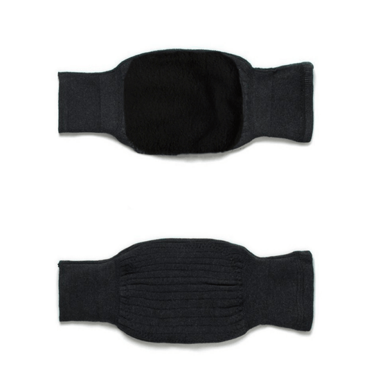 Plush Thermal Knee Pad Coldproof Winter Leg Warmer for Outdoor Sports
