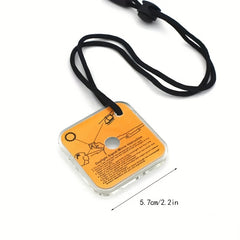 2pc Survival Signal Mirrors Outdoor Tool For Hiking Camping