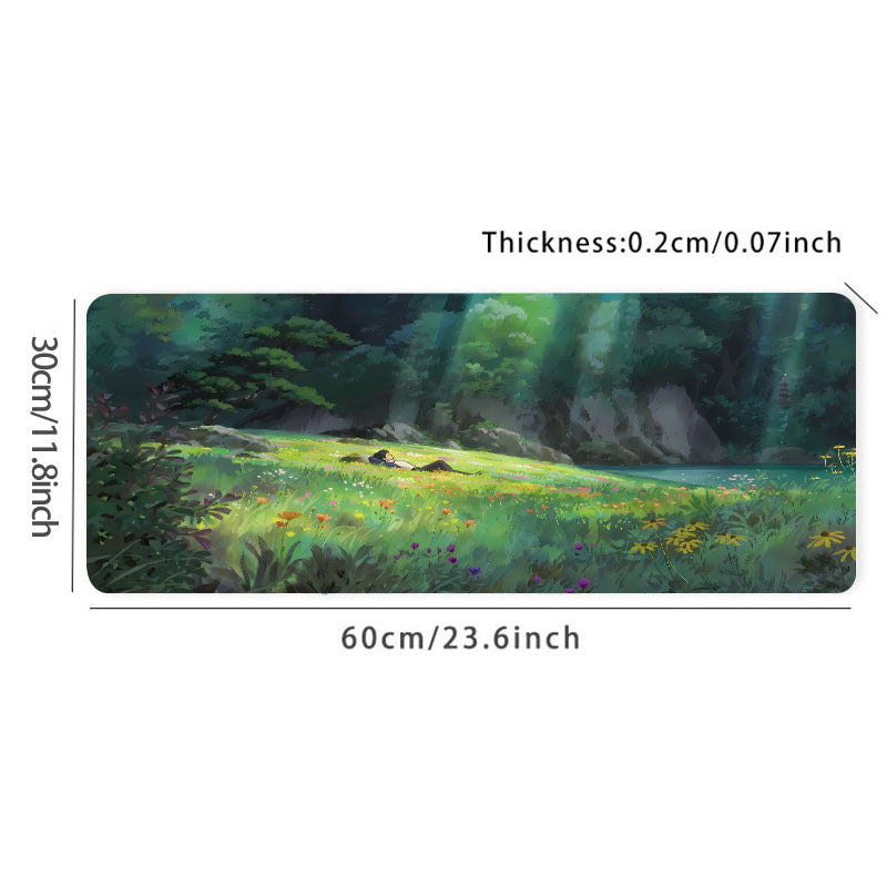 Anime Movie Japanese Manga Desk Pad Dual-Sided PU Leather Mat