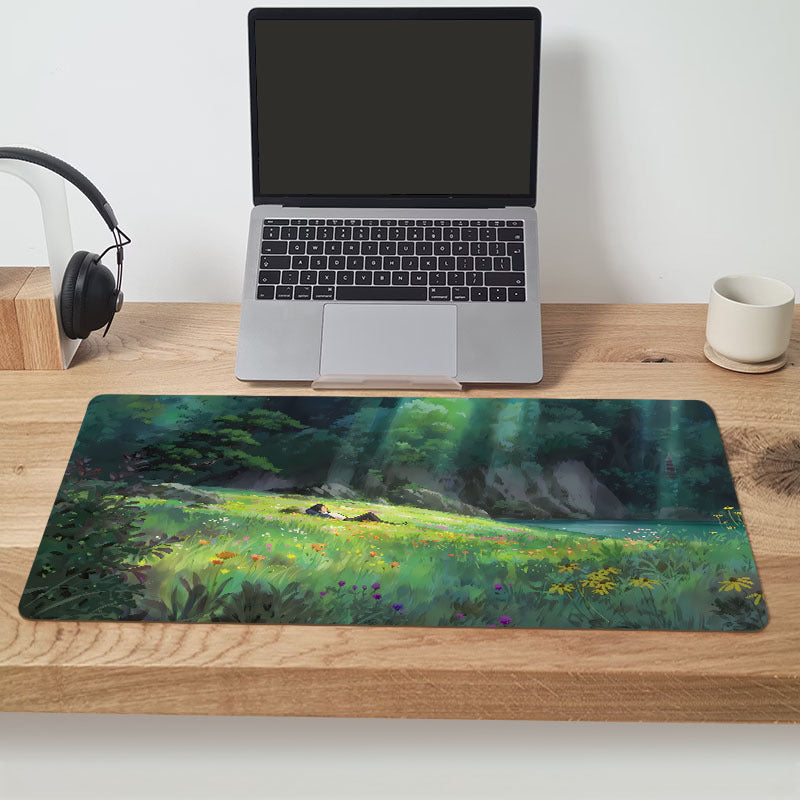 Anime Movie Japanese Manga Desk Pad Dual-Sided PU Leather Mat