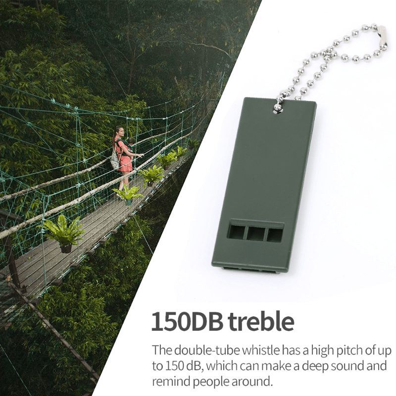 2PCS High Decibel Outdoor Survival Whistle for Camping and Hiking