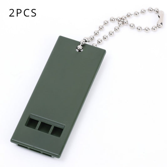 2PCS High Decibel Outdoor Survival Whistle for Camping and Hiking