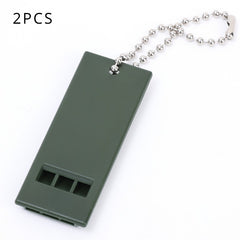 2PCS High Decibel Outdoor Survival Whistle for Camping and Hiking