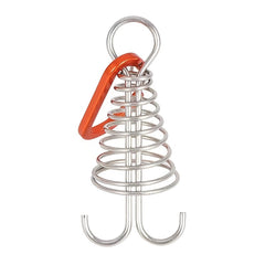 5pcs Stainless Steel Ground Nails for Decks, Rope Buckles, Camping Tents