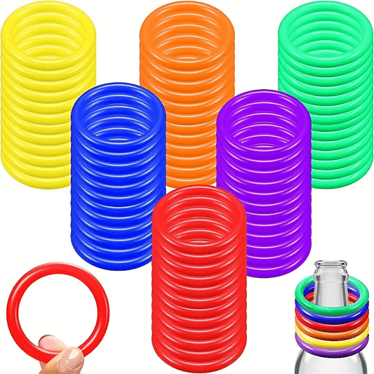 25 Toss Ring Plastic Carnival Toy Halloween Christmas Party Favors