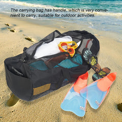 Nylon Diving Mesh Bag Snorkeling Fins Storage Tote