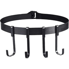 Tree Stand With Metal Hooks For Hanging Equipment