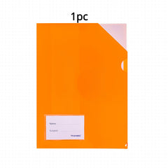 1pc A4 Envelope Document Bag Report Clip C-Shaped Flip Page Mouth