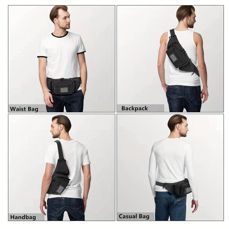 Multifunctional Outdoor Waist Bag Waterproof Fanny Pack