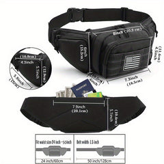 Multifunctional Outdoor Waist Bag Waterproof Fanny Pack