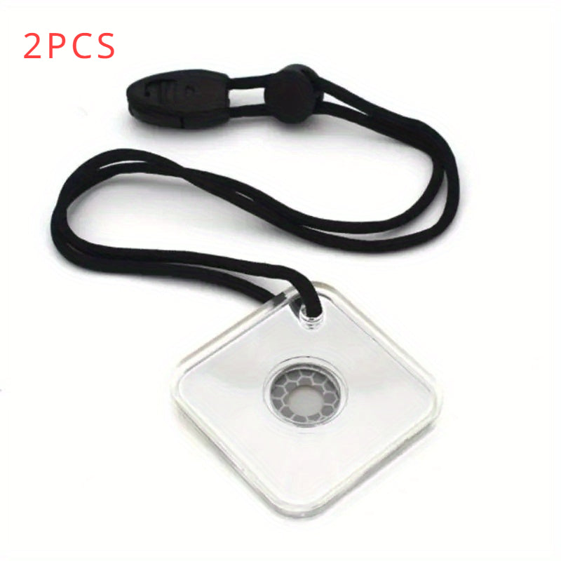2pc Survival Signal Mirrors Outdoor Tool For Hiking Camping
