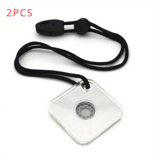 2pc Survival Signal Mirrors Outdoor Tool For Hiking Camping
