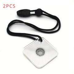 2pc Survival Signal Mirrors Outdoor Tool For Hiking Camping