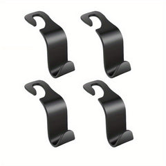8pcs Car Storage Hook Headrest - Heavy Duty Hook for Bags Purses Water