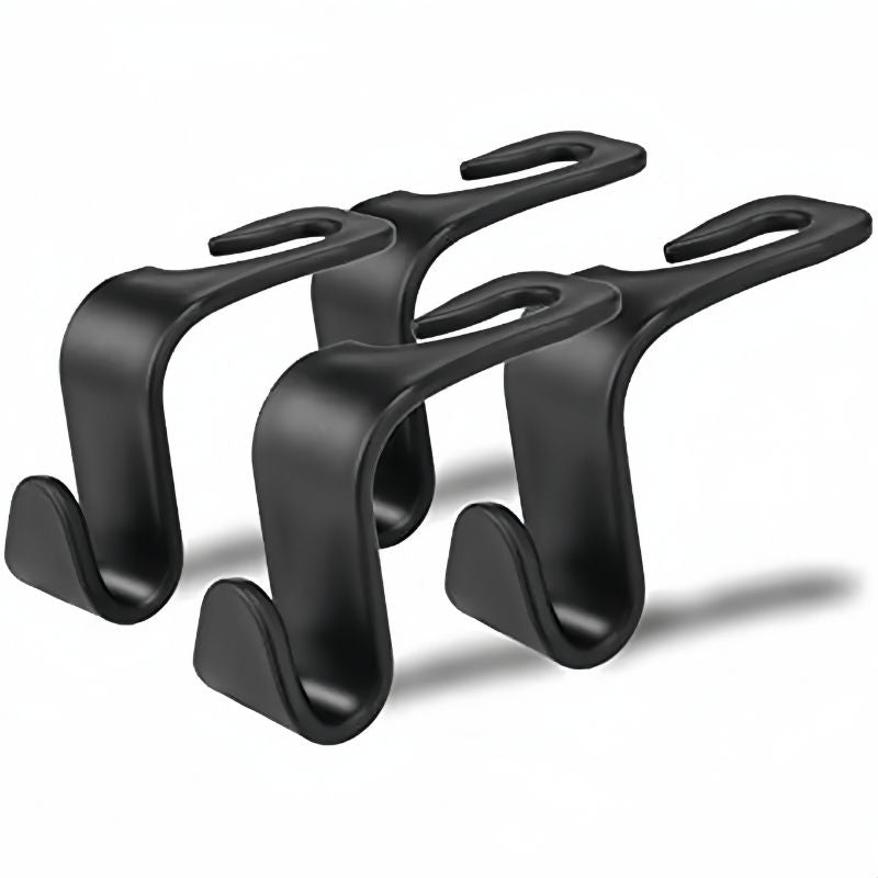 8pcs Car Storage Hook Headrest - Heavy Duty Hook for Bags Purses Water