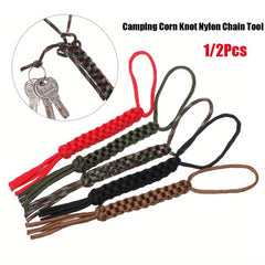 Outdoor Camping Corn Knot 7strands Rope Nylon Chain Tool Survival Rope