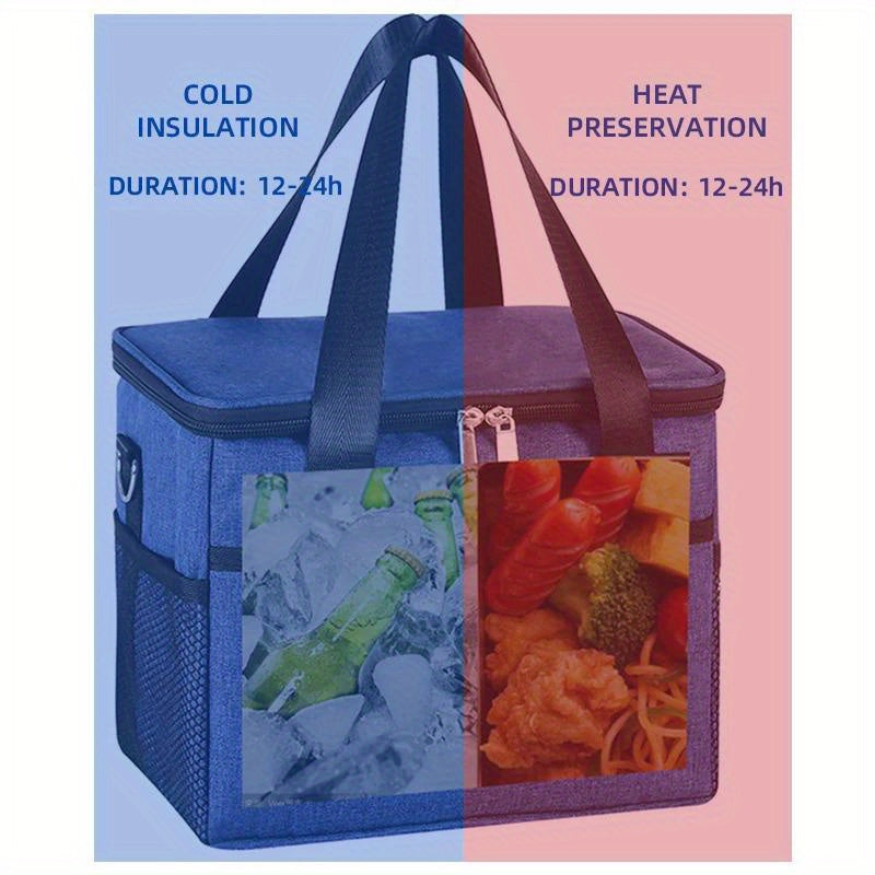 Large Capacity Insulation Cold Bag for Outdoor Picnic Camping