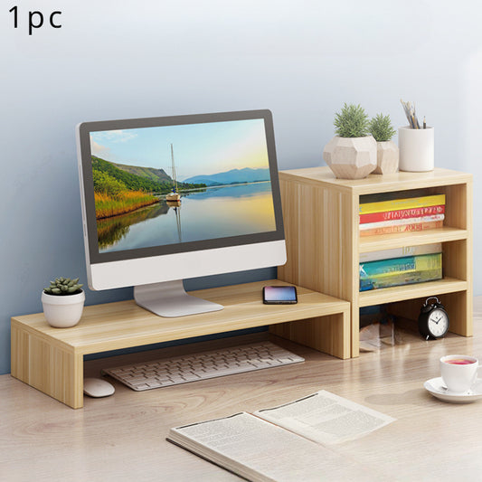 Desktop Storage Rack Monitor Base Bracket Pad Desktop Computer Rack