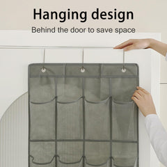 Hanging Shoe Organizer 24 28 Mesh Pockets Space Saver Storage Bag