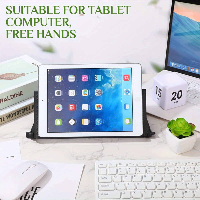 Adjustable TV Screen Top Storage Shelf Computer Desktop Display Stand