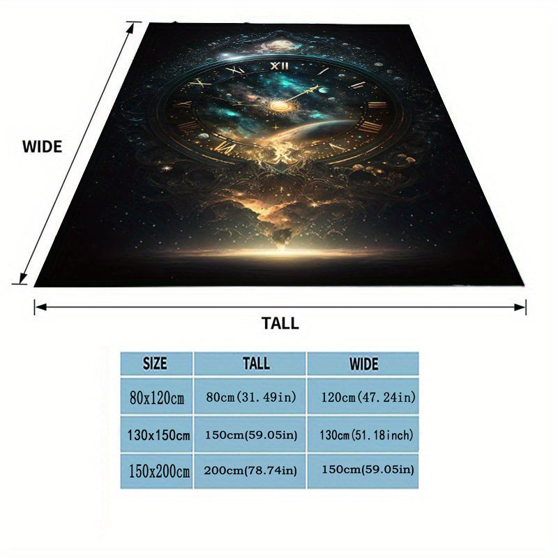 Time Tunnel Clock Couch Quilt Cover Travel Bedding Outlet Throw Blanket