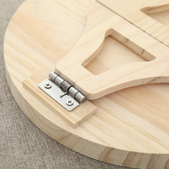 Bamboo Sofa Arm Clip-On Tray Table TV Snack Remote Holder