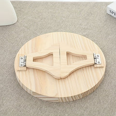 Bamboo Sofa Arm Clip-On Tray Table TV Snack Remote Holder