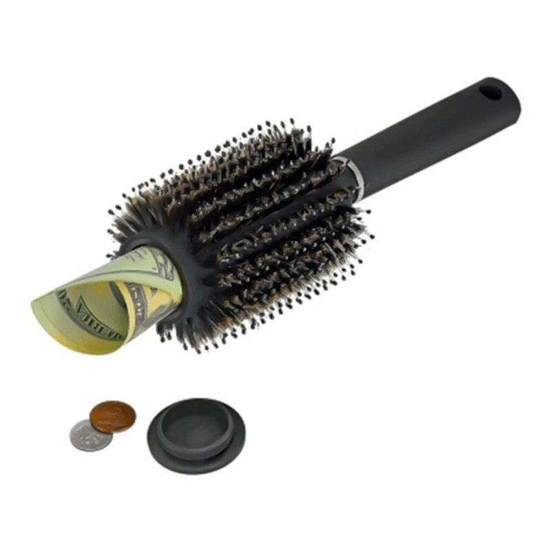 Hidden Container Hair Brush Comb Diversion Safe