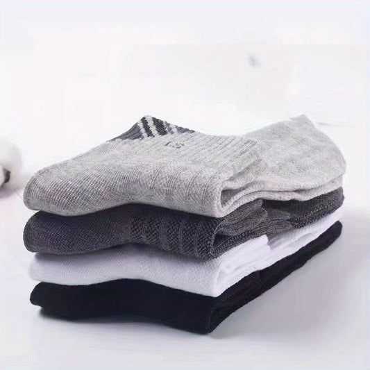 5pairs Men's Athletic Ankle Socks