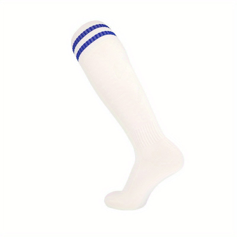 Men's Over The Knee High Sport Socks Sweat Absorbing Thin Breathable Socks