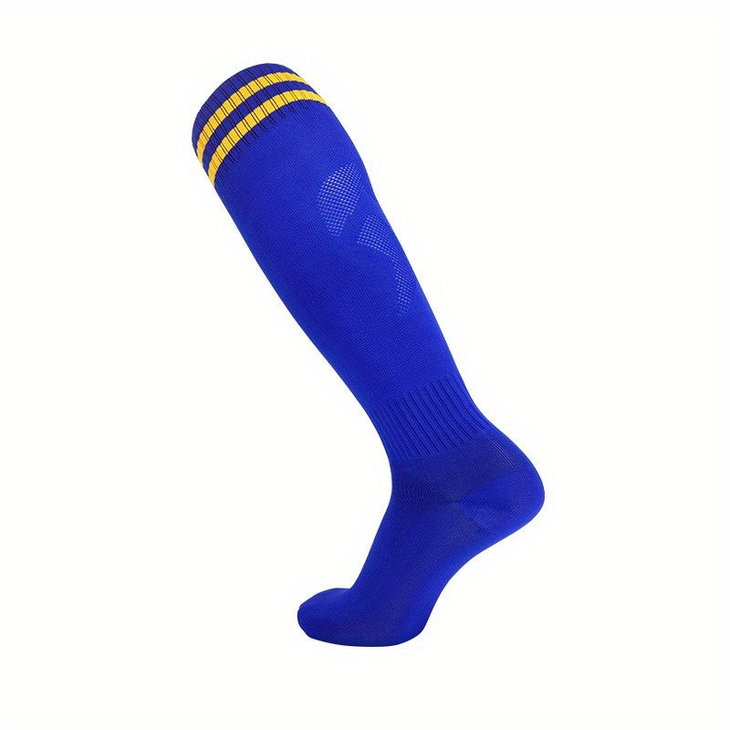 Men's Over The Knee High Sport Socks Sweat Absorbing Thin Breathable Socks