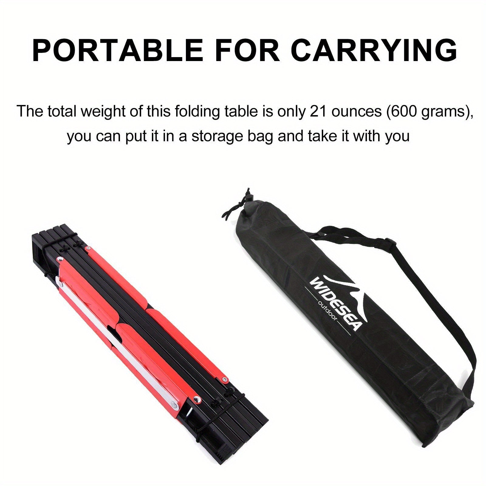 Portable Camping Table for Outdoor Picnic BBQ