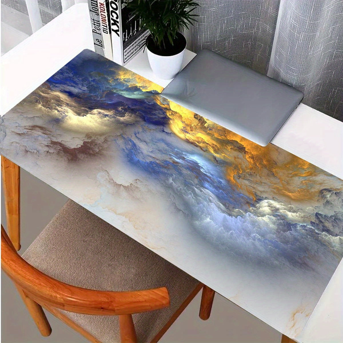 Space Galaxy Landscape HD Mouse Pad Gaming Accessory