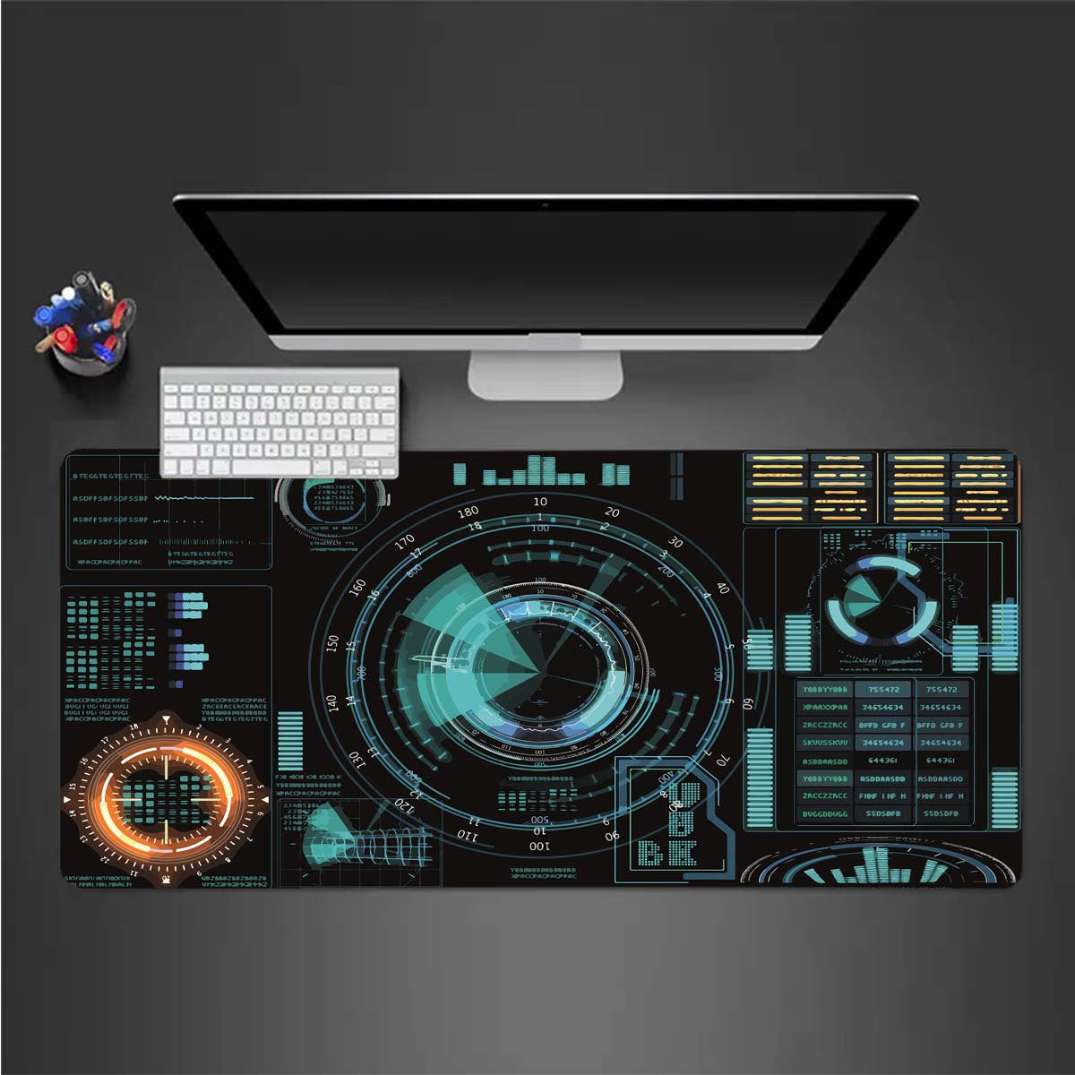 Modern Mousepad Office Keyboard Mouse Mat Gaming Mouse Pad