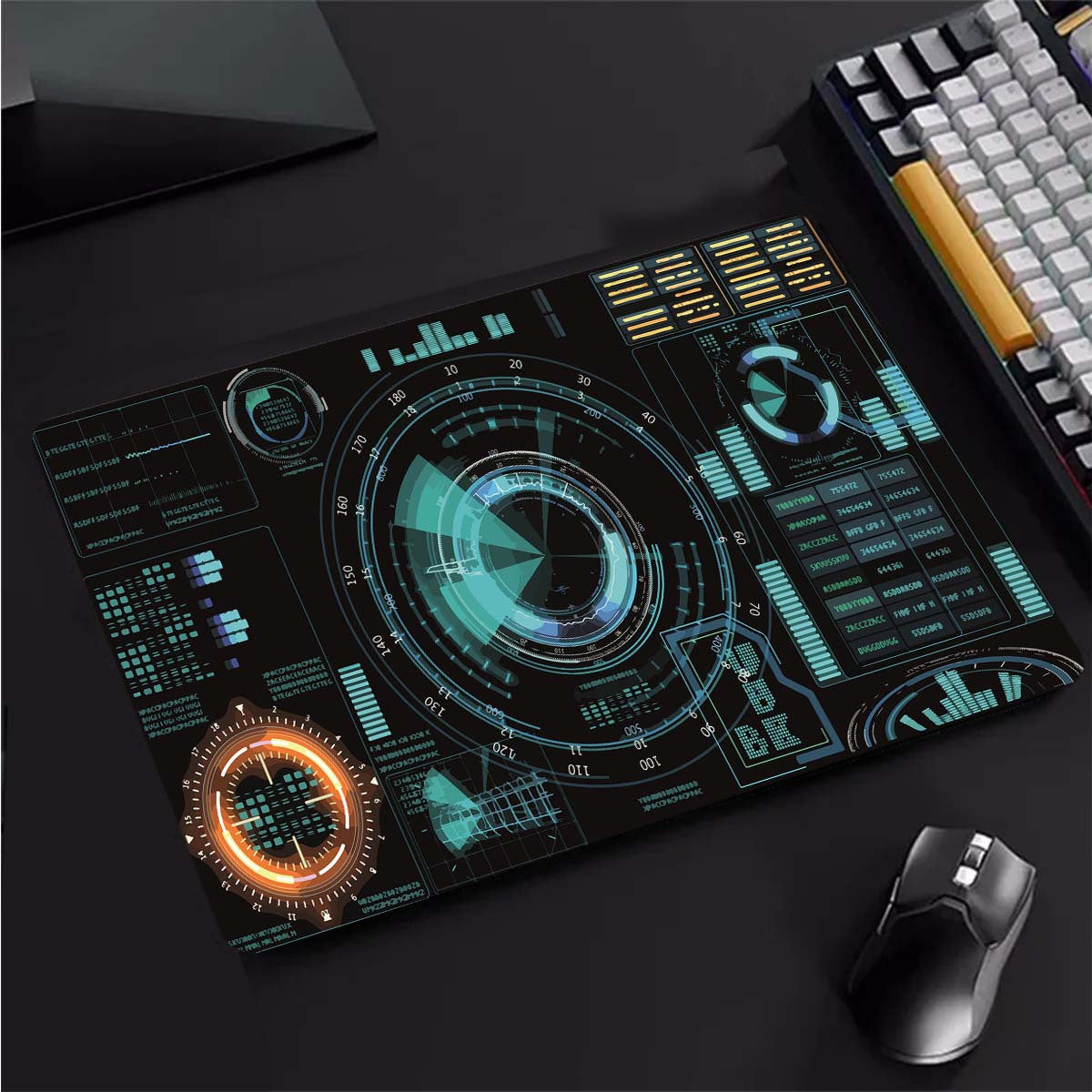 Modern Mousepad Office Keyboard Mouse Mat Gaming Mouse Pad