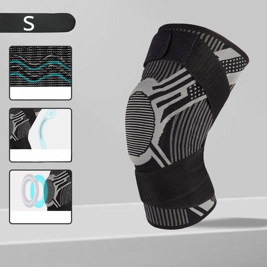 Sports Knee Pads For Men Women Autumn Silicone Basketball Knee Pads