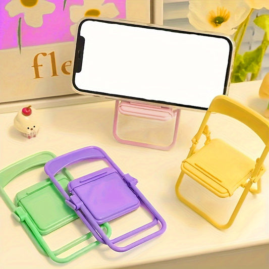 4pcs Macaroon Mobile Phone Stand Decoration