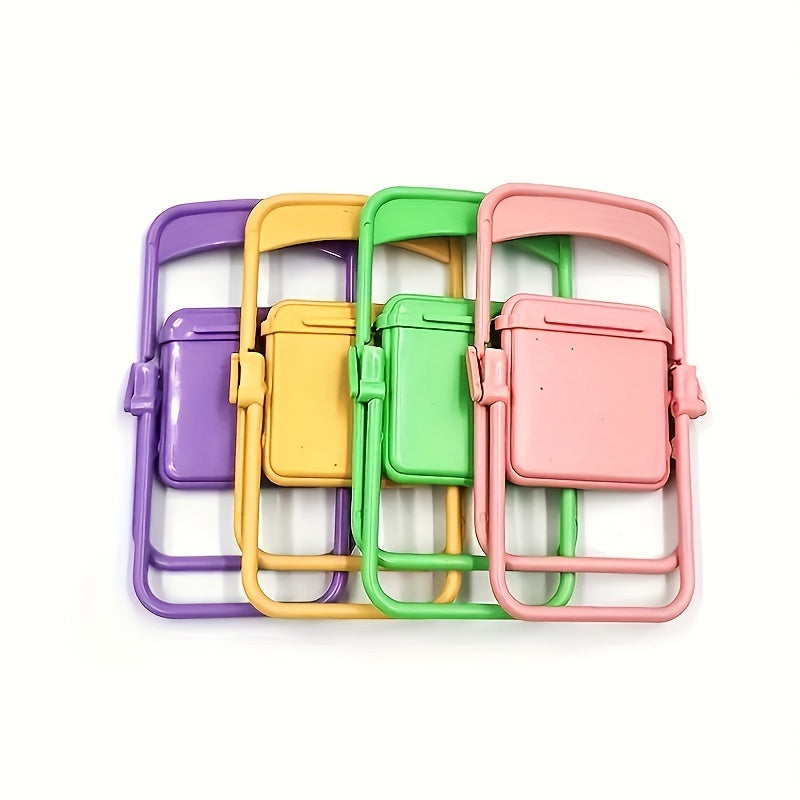 4pcs Macaroon Mobile Phone Stand Decoration