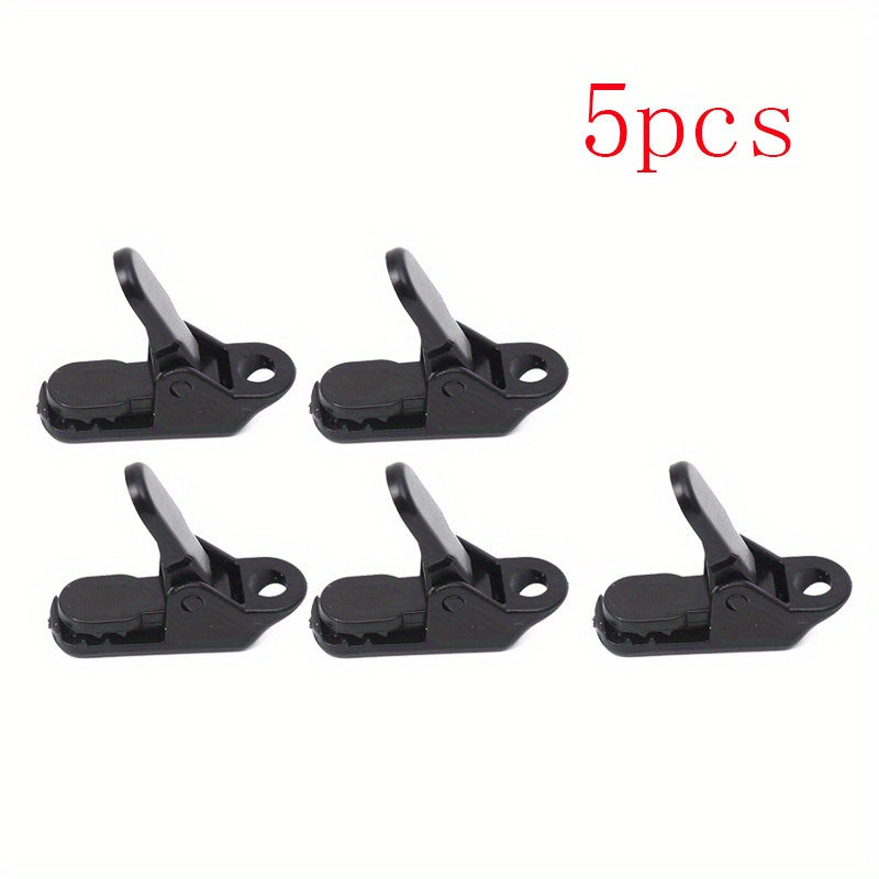 5pcs Durable Tarp Clips for Secure Tent & Awning Setup
