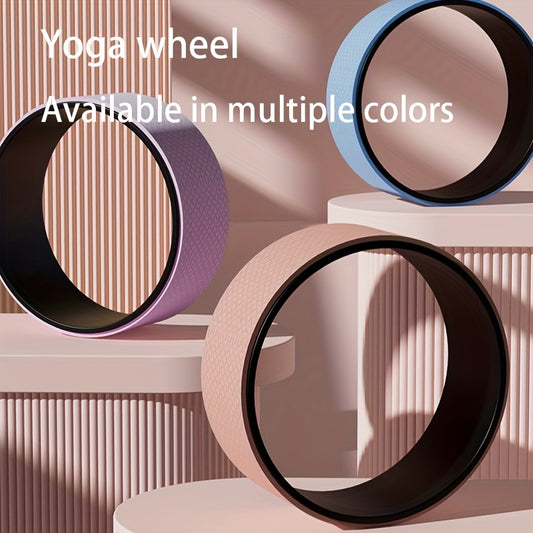 Solid TPE Yoga Wheel for Back Bending Training