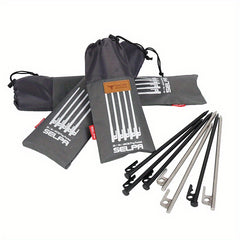 Tent Peg Storage Bag Oxford Ground Nail Stake Pouch 7.87inch