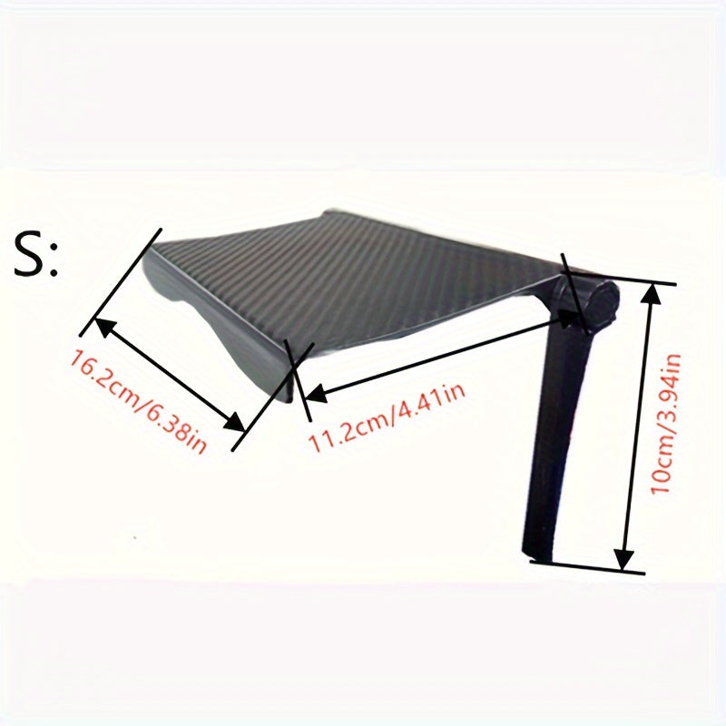 Adjustable TV Screen Top Shelf Computer Monitor Desktop Storage Rack