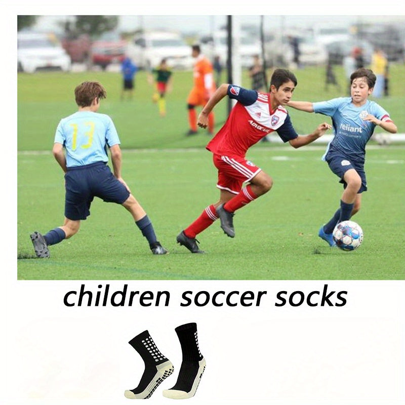 Men's Mid Crew Sport Socks Non Slip Nylon Comfy Breathable Socks