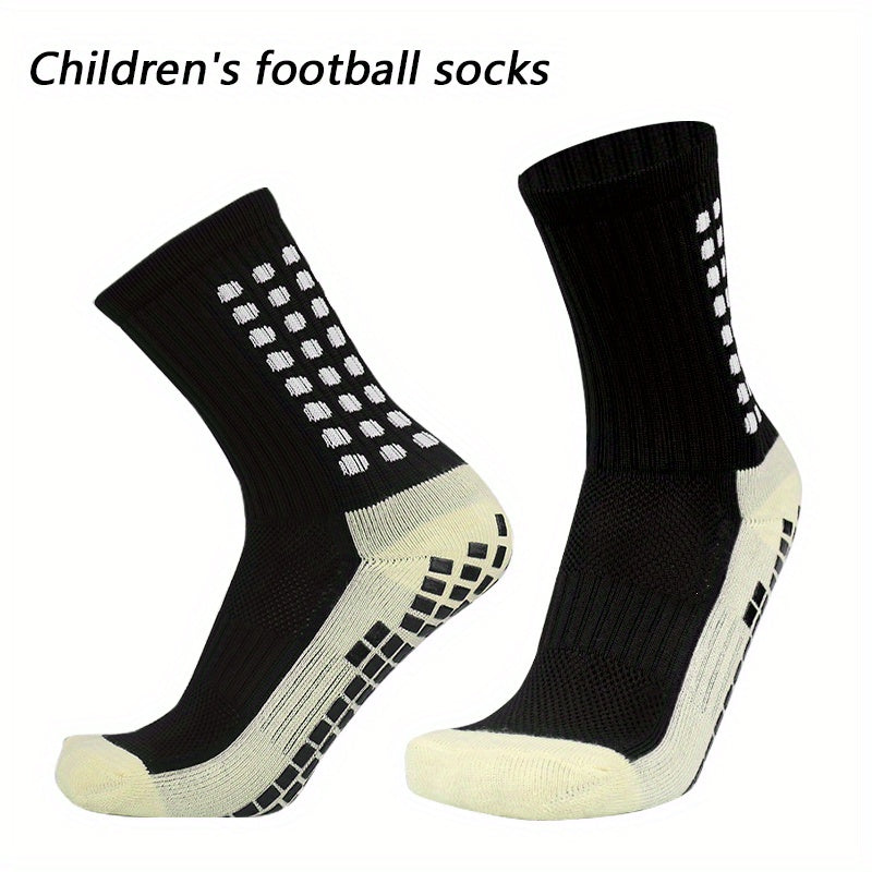 Men's Mid Crew Sport Socks Non Slip Nylon Comfy Breathable Socks